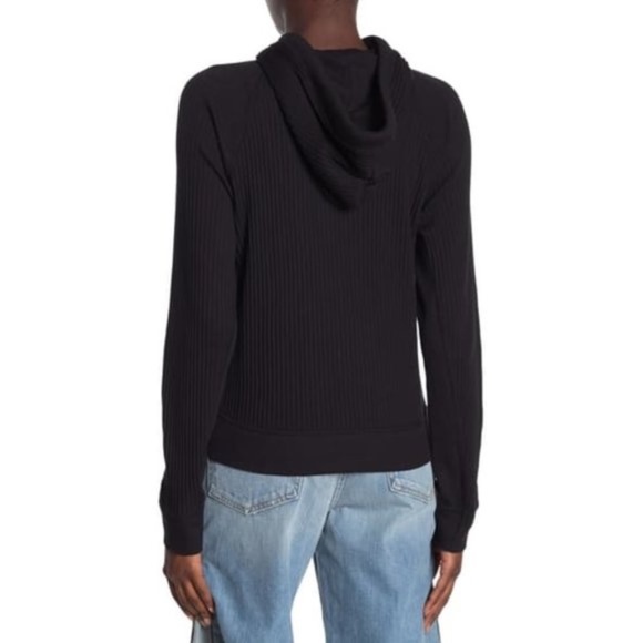 Rag & Bone 3D Ribbed Jersey Hoodie - Picture 5 of 5